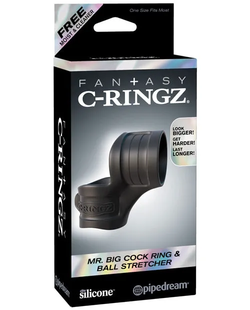 Fantasy Cringz Mr Big Cock Ring Ball Stretcher Pipedream Male Sex Toys