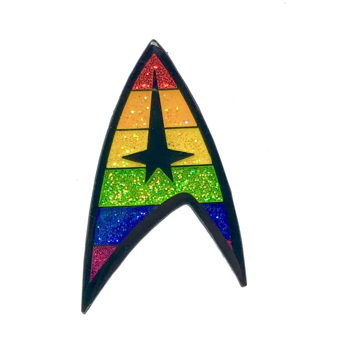 Geeky Kinky Geeky Kinky Pride TREK Pin Vibrators