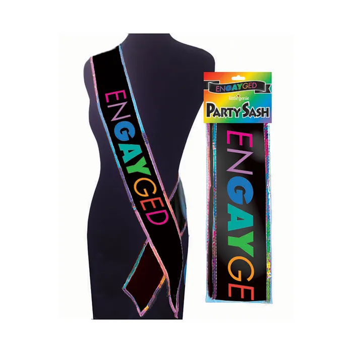 Little Genie Vibrators EnGAYged Sash