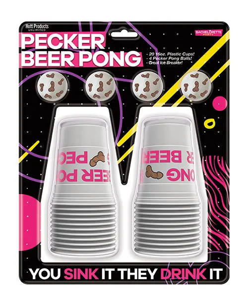 Pecker Beer Pong Game Wballs Hott Products Games
