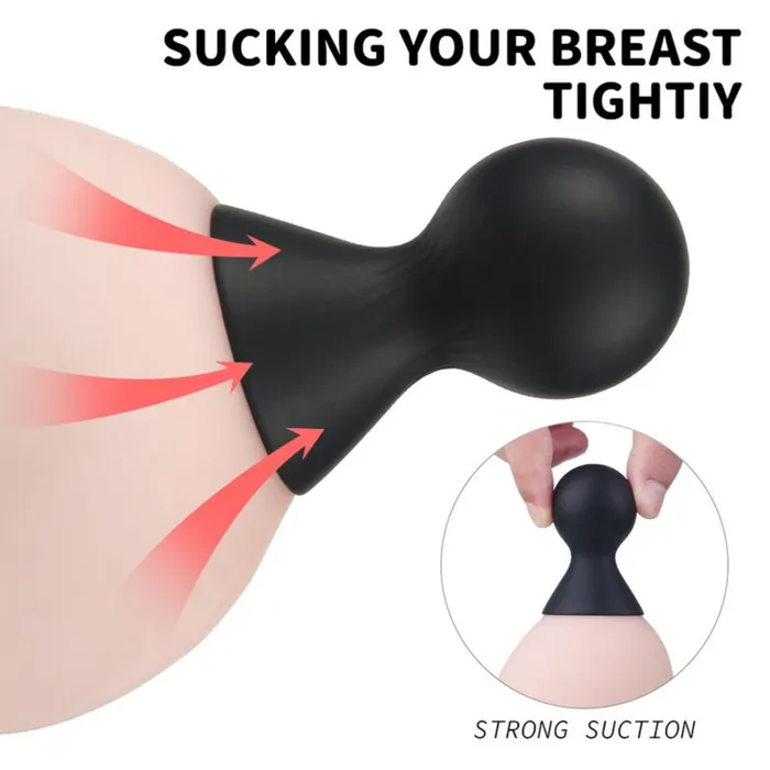 Silicone Nipple Suckers Set of 2 TooTimidcom Anal