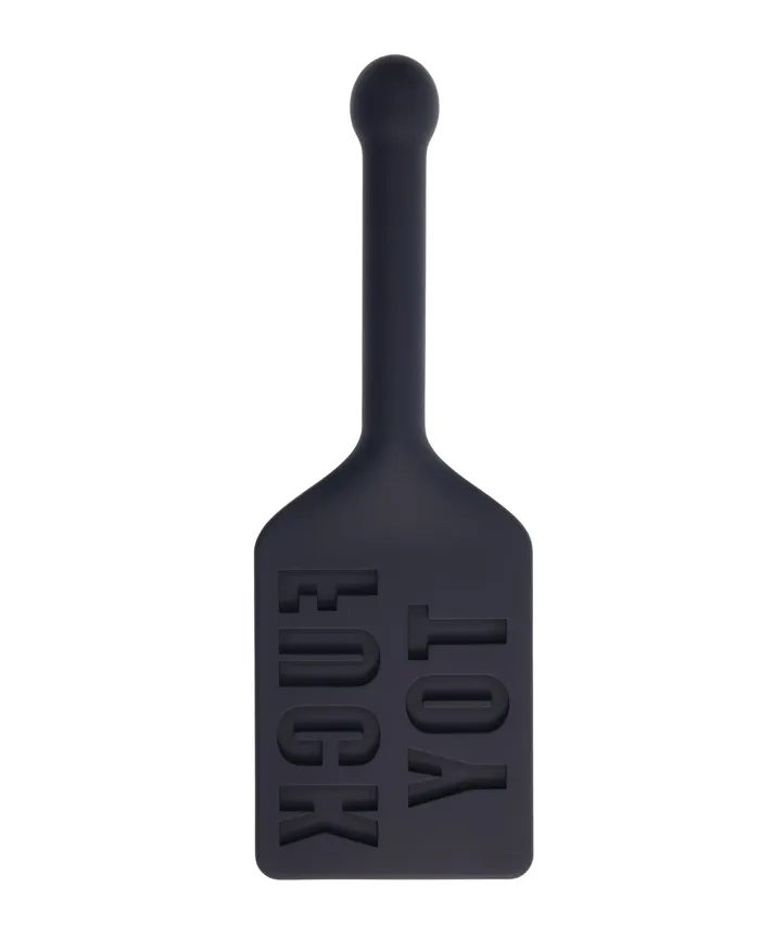 Sportsheets Edge FUCK TOY Silicone Paddle Black Anal