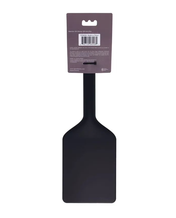 Sportsheets Edge FUCK TOY Silicone Paddle Black Anal