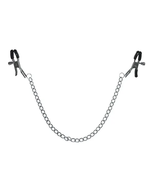 Sportsheets Sex Mischief Chained Nipple Clamps Couples