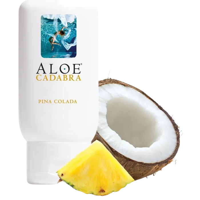 Vibrators Aloe Cadabra Lubes Aloe Cadabra Organic Lube Pina Colada