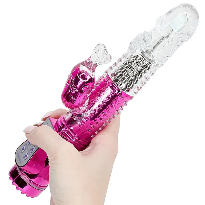 Vibrators Pink BOB Rotating DualAction Vibrator