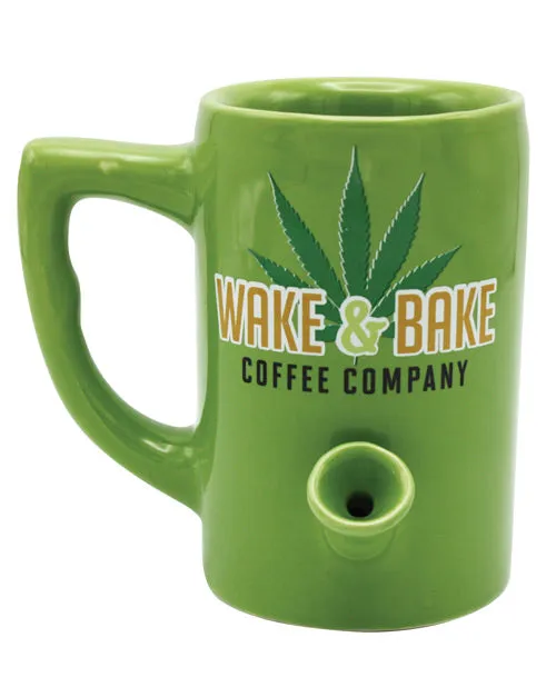 Wake Bake Coffee Mug Island Dogs Vibrators