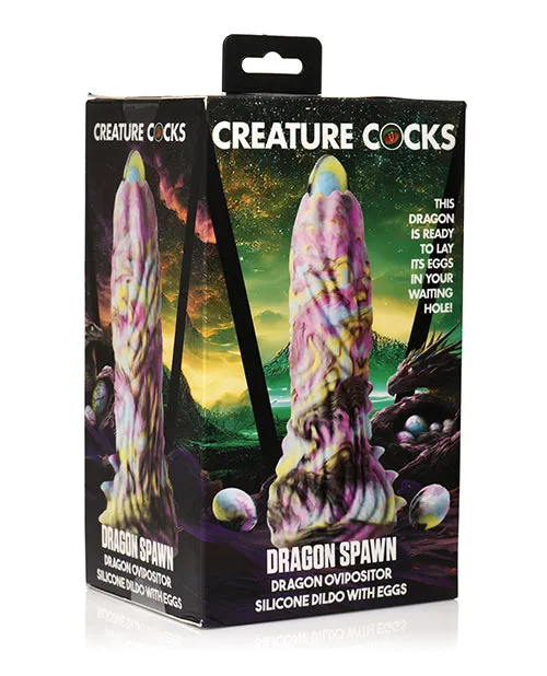 XR Brands Creature Cocks Dragon Spawn Dragon Ovipositor Silicone Dildo wEggs Dildos XR Brands Creature Cocks Dragon Spawn Dragon Ovipositor Silicone Dildo wEggs Dildos