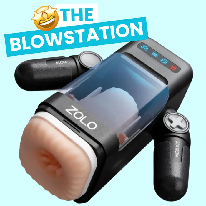 Zolo Blowstation Rechargeable Masturbator Zolo Male Sex Toys
