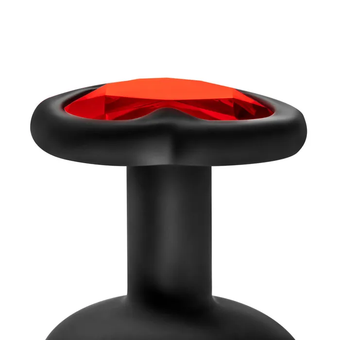 Anal Blush Luxe By Blush Blings Training Kit Black With Red Gems Anal Plug