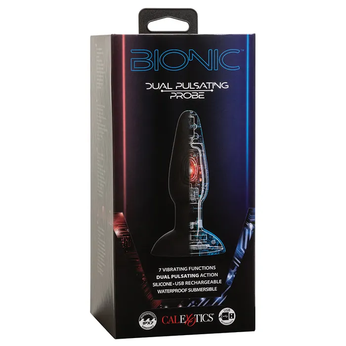 Anal CAL EXOTICS Bionic Dual Pulsating Probe