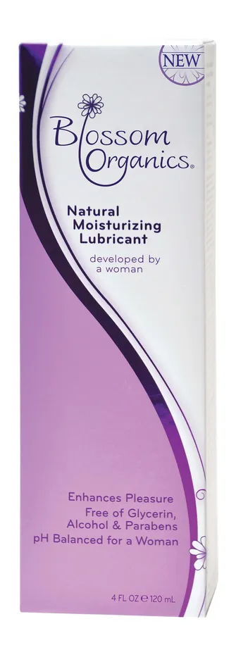 Blossom Organics Natural Lube 4 fluid ounces Trojan Vibrators