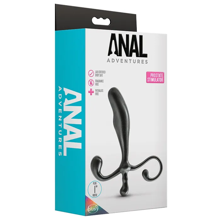 BLUSH Anal Anal Adventures Prostate Stimulator Black