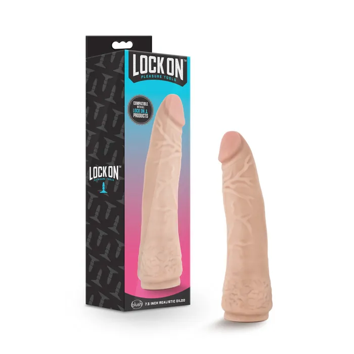 Blush Dildos Lock On By Blush Realistic Vanilla 75Inch Long Dildo With Lock On Base Blush Dildos Lock On By Blush Realistic Vanilla 75Inch Long Dildo With Lock On Base