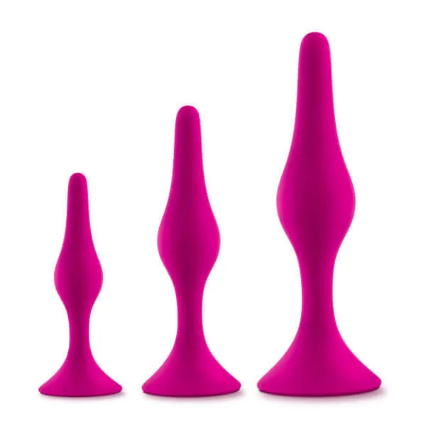 Blush Novelties Anal Luxe Beginner Plug Kit Your Path to Pleasurable Exploration