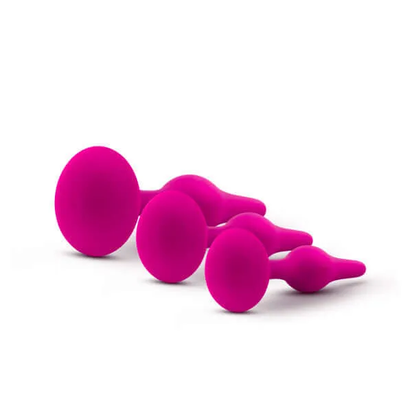Blush Novelties Anal Luxe Beginner Plug Kit Your Path to Pleasurable Exploration