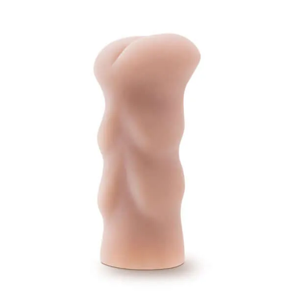 Blush Novelties Male Sex Toys X5 Men Ass Stroker Vanilla Beige Ultra Realistic OpenEnded Masturbator by Blush Novelties