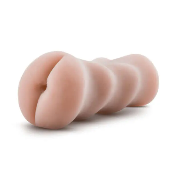 Blush Novelties Male Sex Toys X5 Men Ass Stroker Vanilla Beige Ultra Realistic OpenEnded Masturbator by Blush Novelties
