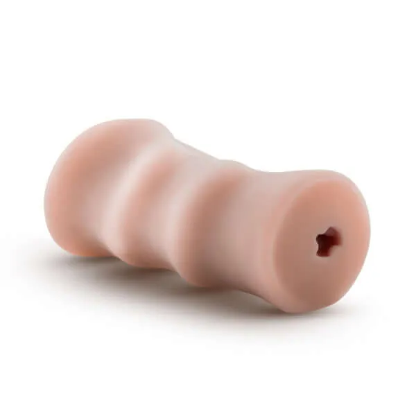 Blush Novelties Male Sex Toys X5 Men Ass Stroker Vanilla Beige Ultra Realistic OpenEnded Masturbator by Blush Novelties