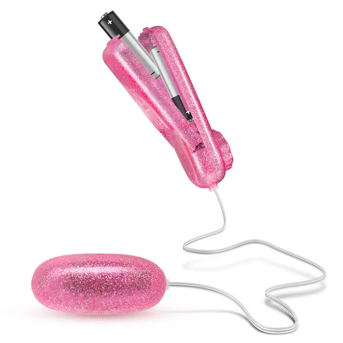 Blush Vibrators B Yours By Blush Glitter Power Bullet Pink 225Inch Vibrating Bullet