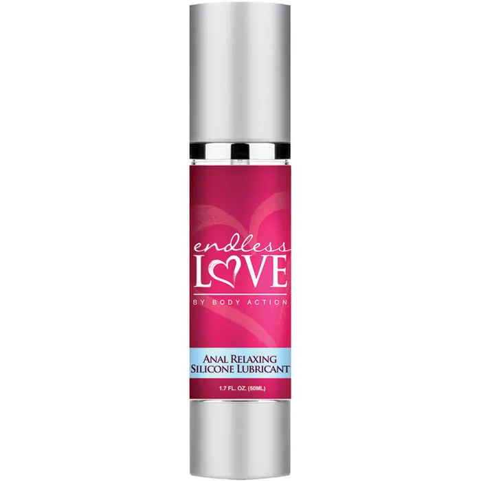 BODY ACTION Anal Endless Love Anal Relaxing Silicone Lube 17oz