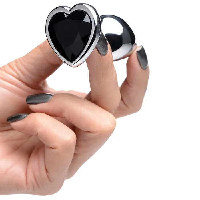 Booty Sparks Black Heart Gem Anal PlugSmall XR Brands Anal