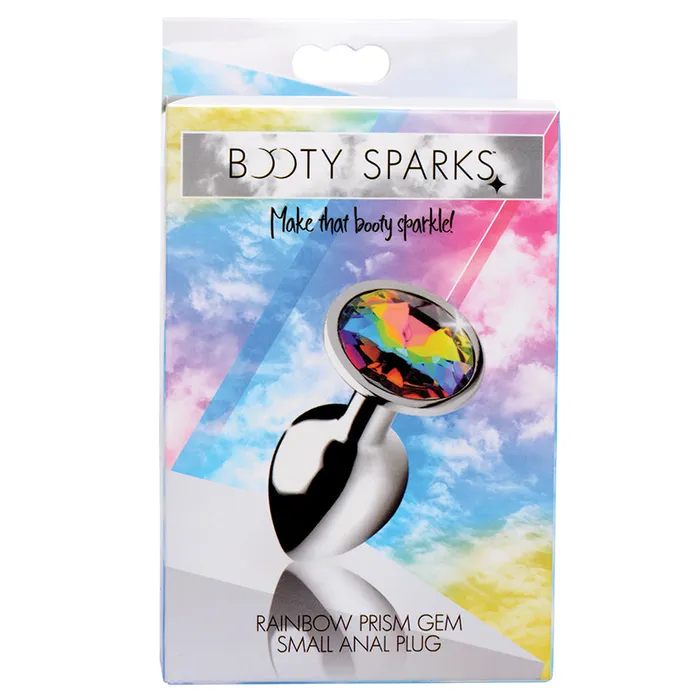 Booty Sparks Rainbow Prism Gem Anal PlugSmall XR Brands Male Sex Toys