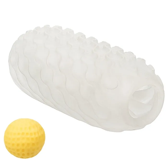 Boundless Reversible Squishy Ball StrokerYellow CAL EXOTICS Male Sex Toys