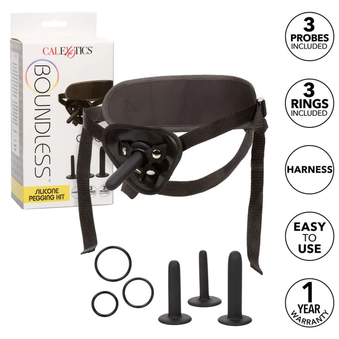 Boundless Silicone Pegging Kit A Comprehensive Set for Progressive Anal Pleasure by California Exotic Novelties California Exotic Novelties Anal