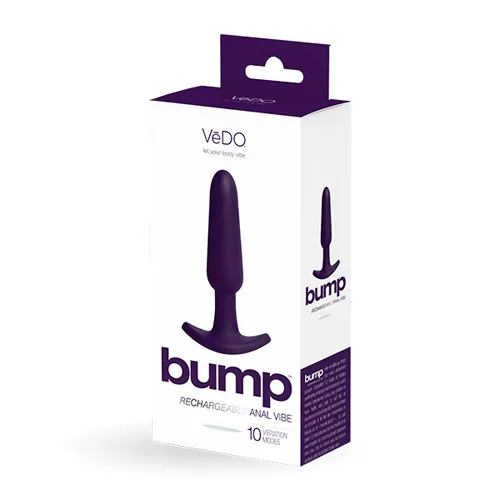 Bump Vibrating Anal Plug As You Like It OR Male Sex Toys