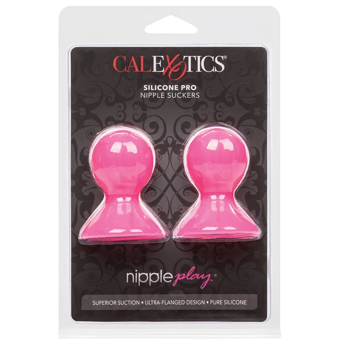 CAL EXOTICS Nipple Play Silicone Pro Nipple SuckersPink Couples