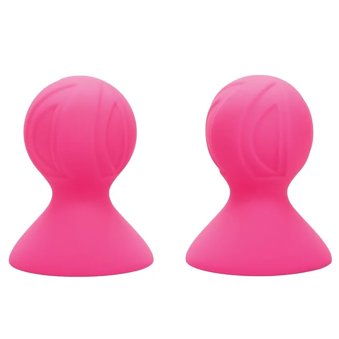 CAL EXOTICS Nipple Play Silicone Pro Nipple SuckersPink Couples