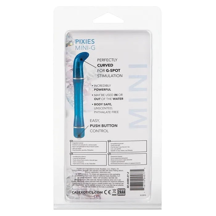 Cal Exotics Vibrators Pixies Mini GBlue 5
