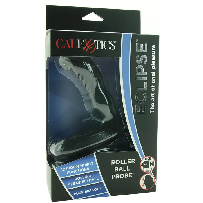 CalExotics Male Sex Toys Eclipse Rechargeable Roller Ball Probe CalExotics Male Sex Toys Eclipse Rechargeable Roller Ball Probe