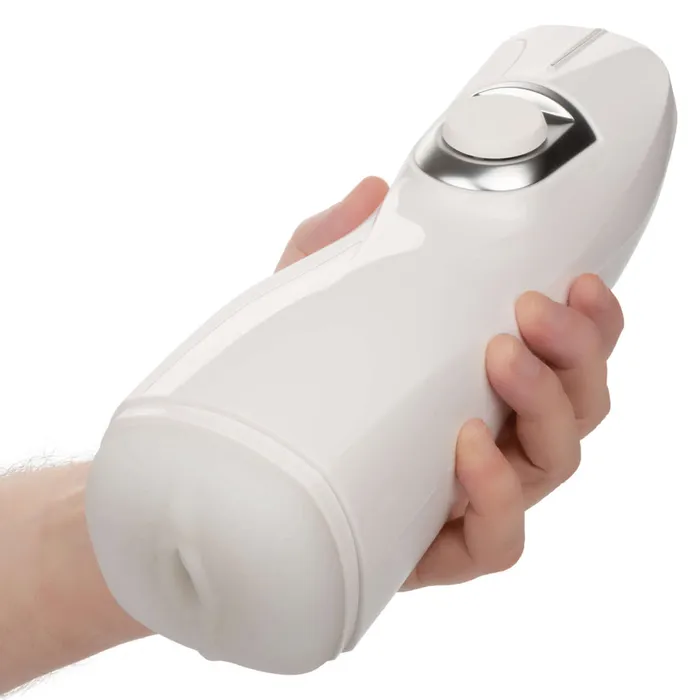 California Exotic Novelties Optimum Power Lifelike Pulsar Stroker Rechargeable Vibration Suction Masturbator Male Sex Toys