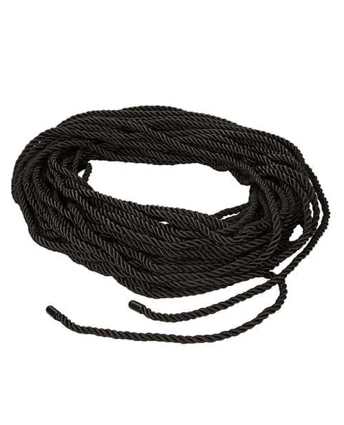 California Exotic Novelties Scandal BDSM Rope 30 meter e or approximately 985 feet Black Anal