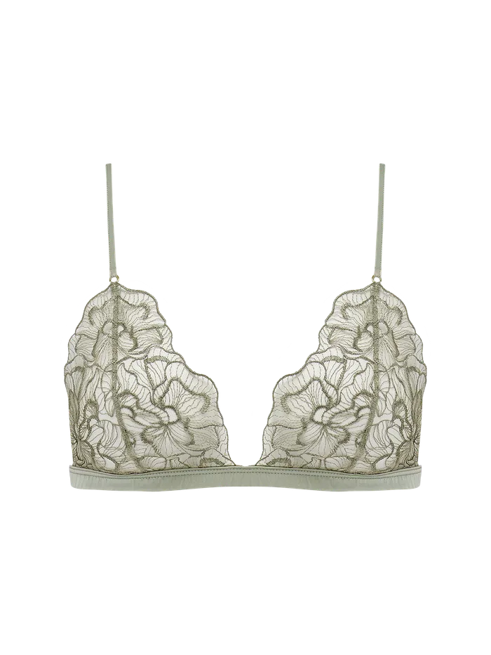 Coco de Mer Vibrators Coco de Mer Lila Triangle Bra