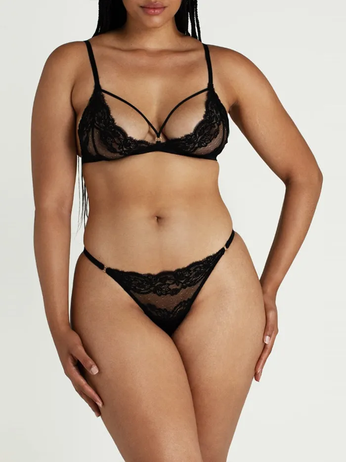Coco de Mer Vibrators Coco de Mer Seraphine Triangle Bra