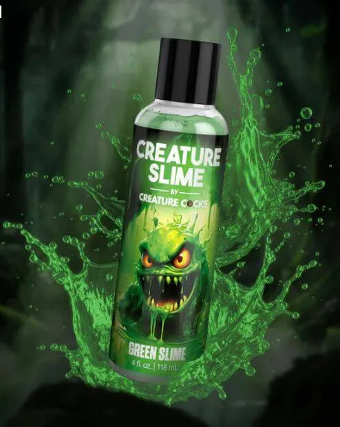 CREATURE COCKS CREATURE SLIME WATER BASED GREEN SLIME LUBE 4OZ XR Brands Dildos CREATURE COCKS CREATURE SLIME WATER BASED GREEN SLIME LUBE 4OZ XR Brands Dildos