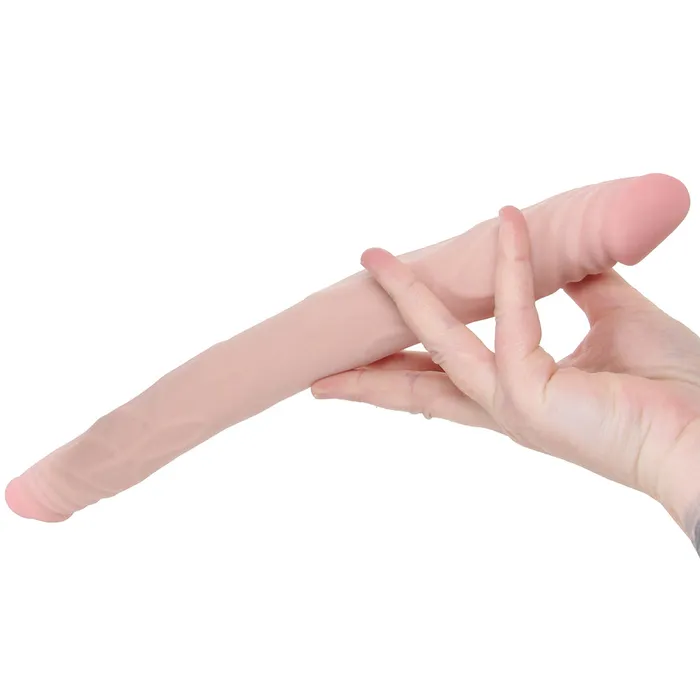 Dildos Blush Dr Skin 14 Inch Posable Silicone Double Dildo