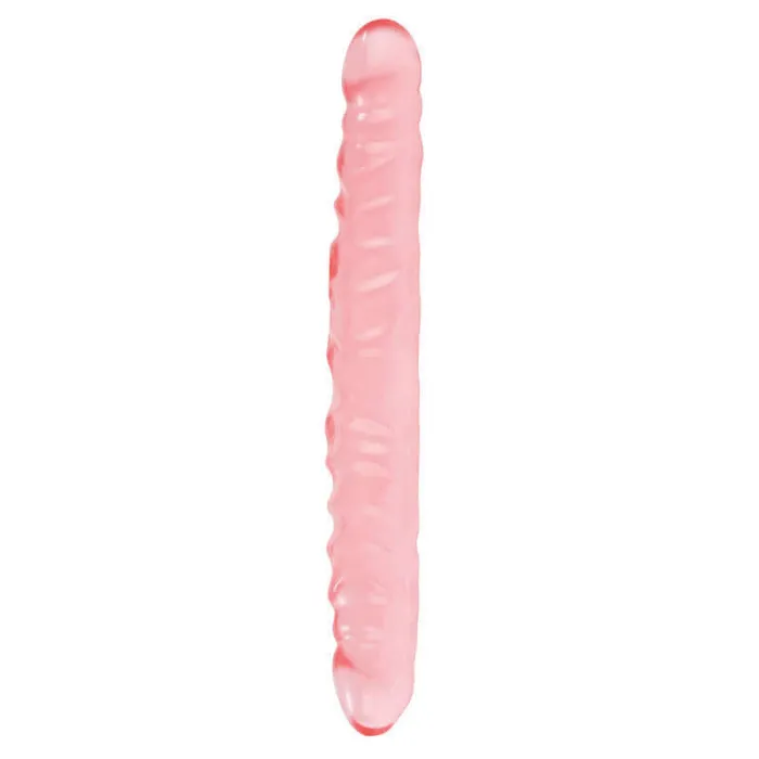 Dildos Translucence Veined Double Dong 12 Premium Quality Versatile Use Made in USA California Exotic Novelties