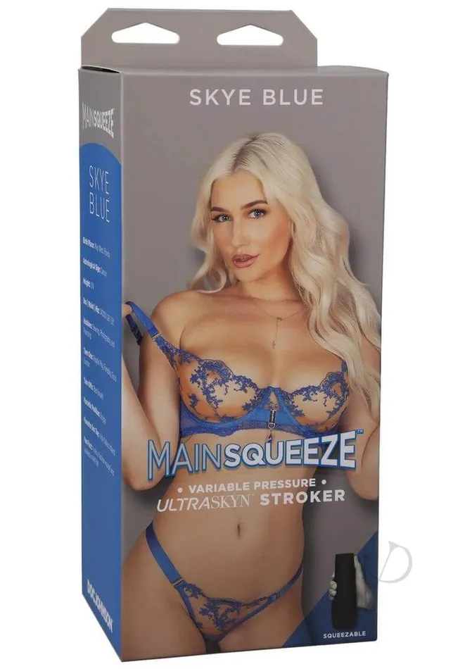 Doc Johnson Enterprises Vibrators Main Squeeze Skye Blue Pussy Vanilla Lifelike Pleasure at Your Fingertips Doc Johnson Enterprises Vibrators Main Squeeze Skye Blue Pussy Vanilla Lifelike Pleasure at Your Fingertips