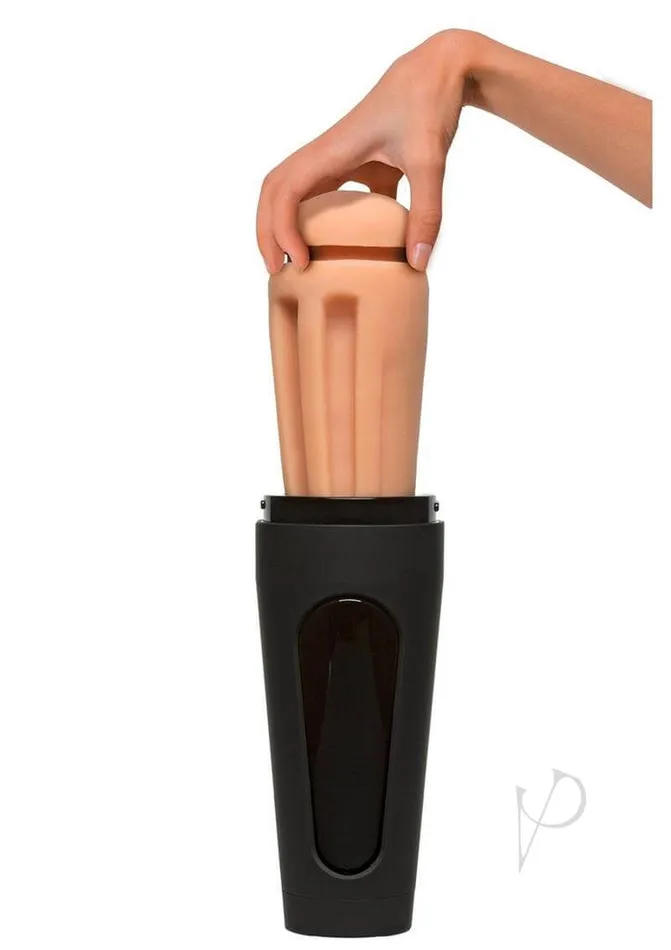 Doc Johnson Enterprises Vibrators Main Squeeze Skye Blue Pussy Vanilla Lifelike Pleasure at Your Fingertips