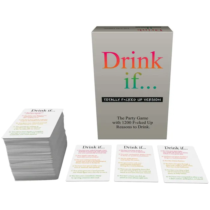 Drink If Totally Fcked Up Version Party Game Kheper Games Couples