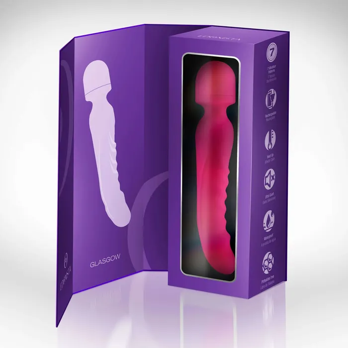 Edonista Edonista Glasgow Dual End Vibrator Fuchsia Vibrators