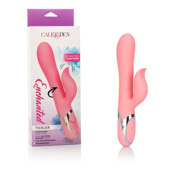 Enchanted Tickler Rabbit Style Vibrator California Exotic Novelties Vibrators Enchanted Tickler Rabbit Style Vibrator California Exotic Novelties Vibrators