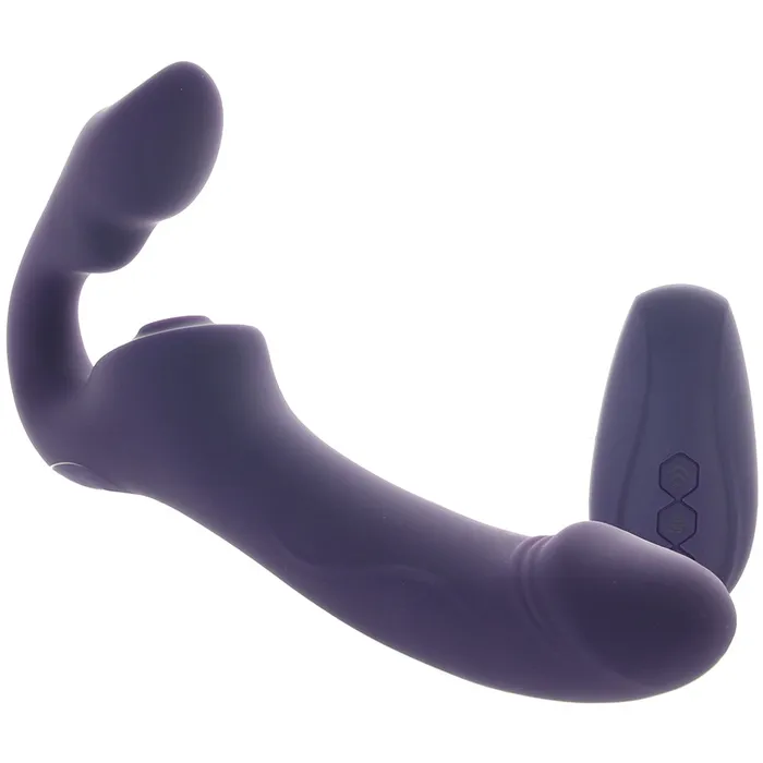 Evolved Novelties 2 Become 1 Air Pulsing Strapless StrapOn Female Sex Toys Evolved Novelties 2 Become 1 Air Pulsing Strapless StrapOn Female Sex Toys