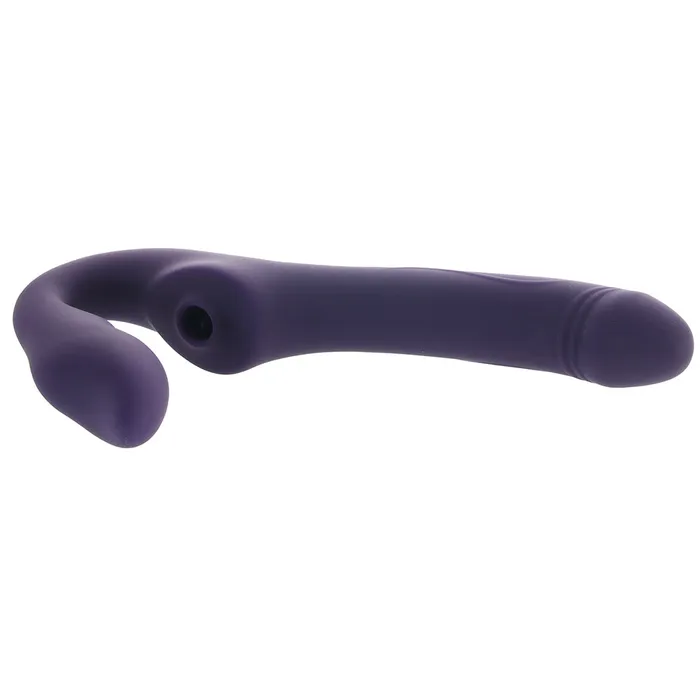 Evolved Novelties 2 Become 1 Air Pulsing Strapless StrapOn Female Sex Toys