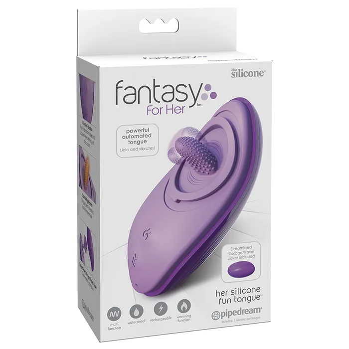 Fantasy For Her Her Silicone Fun Tongue PIPEDREAM Female Sex Toys