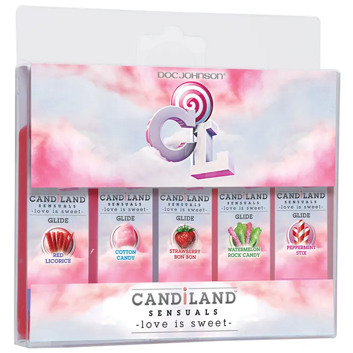 Female Sex Toys DOC JOHNSON CandiLand Body Glide 1oz 5pk
